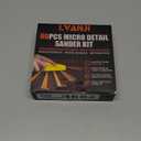 2026 Upgraded Cool Christmas Gift Ideas, LVANJI 90PCS Premium Micro Detail Sander Kit, 3-in-1 Mini Hand Sanding Block, 60-400 Grit Sandpaper for Wood Crafts, Tight Spaces, and DIY Polishing Projects