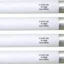 Valoisa 4Pack F14T8/CW 14W 15 Inch T8 4100K Linear Fluorescent Light Bulb,14 Watts, G13 Medium Base,T8 Tube,14 3/4" MOL,1" Dia,4100K Cool White