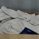 Bedsure King Size Comforter Set Beige, Soft Prewashed King Bedding, Quilted Comforter with Clover Design, Down Alternative Comforter for All Seasons, 3 Pieces Bed Set with 2 Pillow Shams