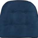 Non-Slip Chair Cushions, Assembled in USA, U-Shaped Skid-Proof Seat Pads for Dining Room, Kitchen, Office, 15"x16", 4 Pack