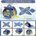 TaoBary 30 Pcs Graduation Cap Gift Boxes Graduation Decorations Class of 2026 Candy Box with Tassel for 2026 Grad Party Favors Supplies(Royal Blue, Gold)