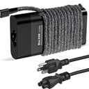 New Slim for HP 65W Laptop Charger USB C,Replacement for HP Envy X360,Spectre x360,Elitebook 840,HP Computer Chromebook,Zbook,Elite x2,ProBook,Pavilion Travel Type C Power Cord Ac Adapter