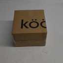 KooK Ceramic Large Pasta Bowls, Microwave and Dishwasher Safe, Great for Soups and Salads, Shallow Serving Bowls, Glossy Porcelain, 47 oz, Set of 4, Navy Blue