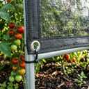 Royal Shade 30% Black Shade Cloth 10FT x 10FT Mesh Tarp with Grommets for Garden Patio, Plant Shading, Greenhouse, Pergola, Chicken Coop, Dog Kennel, Lawn 