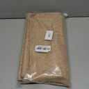 homing Cotton Linen Placemats Set of 6, Cloth Washable Farmhouse Dining Table Mats for Indoors & Outdoors, Easy to Clean, Linen, 13 x 19 Inch