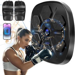 2025 Music Boxing Machine for Adults and Kids-Boxing Machine with 9 Speeds & Modes Training Machine with LED Electronic Wall Mounted for Home, Office, Gym 2025 Music Boxing Machine for Adults and Kids-Boxing Machine with 9 Speeds & Modes Training Machine with LED Electronic Wall Mounted for Home, Office, Gym