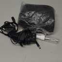 Moist Heat Sinus Pressure Relief Mask with 3 Heat Settings, Extra Large Face Heating Pad for Eyes, Sinusitis, Hormone Migraine, Tension Headache Relief Black