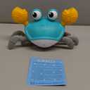 Control Future Baby Girl Toys Tummy Time: Pink Crawling Crab Babies Montessori Toy Learning 36 Months 3 Year Old Birthday Infant Girls Valentines Gifts Stuff 0 1 2 Essentials