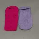 2 Pack Dog Sweater for Small Dogs, XXS Dog Sweater Fall Dog Clothes Winter Knitwear Warm Puppy Sweaters Cute Chihuahua Yorkie Puppy Clothes Xxs (Rose+ Purple)