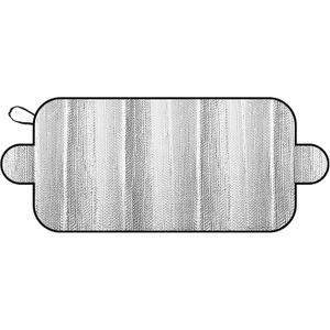 Windshield Sun Shade, Windshield Cover, Foldable Window Sun Visor Protector Blocks UV Rays, Car Accessories Weatherforce 360 All-Weather Sunshade Ice Cover Universal for Most Vehicles