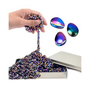 Valentines Day Gifts for Him Teen Boy, 500pc Magnetic Fidget Toy for Adult Men Sensory Autism ADHD Office Desk Stress Anxiety Magnet Beads Balls Stones Cool Gadget for Teen Girl Easter Basket Stuffer