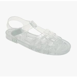 Toddler Sandals Jelly Shoes Girls Unisex Boy Flat Retro Slides Clear Kids Water Slippers Slingback Summer Beach Adjustable Buckle Glitter Dress Soft, Size: 9 Toddler