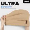 2 x ROXUN Beanie for Men/Women Winter Hat Knit Cuffed Soft Warm Unisex Skull Stocking Cap