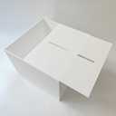 White Acrylic Card Box w/Slot, Thick DIY Wedding Box Blank No Print, Large 10x10x7 in, for Reception Decoration Fundraiser Money Box Election Ballot Graduation Keepsake Party Favor