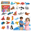 24-Pack Easter Figure Set Gifts for Kids,Building Blocks Set, Easter Basket Stuffers for Kids, Collectible Holiday Figures, Assorted Spring Easter Toys, Party Favors & Festive Gifts for Boys & Girls