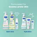 Mustela Stelatopia Eczema-Prone Skin Emollient Baby Face Cream - Face Moisturizer with Natural Avocado & Sunflower Oil - Fragrance-Free - 1.35 Fl Oz (Pack of 1)