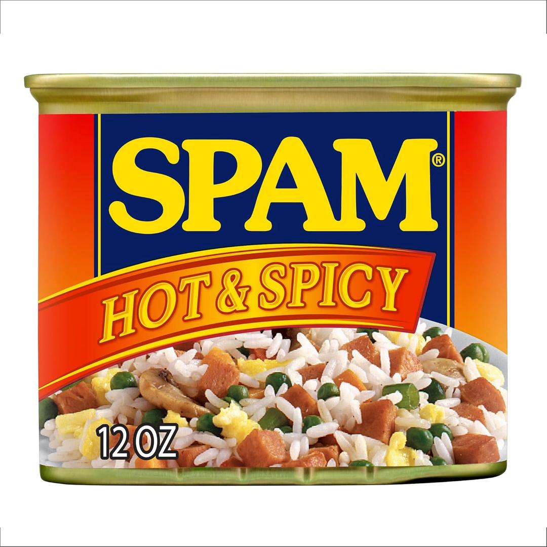 2 x Spam Hot & Spicy, 12 Ounce Can (EXP 05/01/28)
