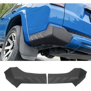 Rear Bumper Cover Fits for 2014-2024 Toyota 4Runner Bumper Protector Compatible with 4Runner Exterior Accessories Rear Bumper Corner Guard (Exclude TRD Sport Limited)