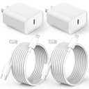 iPhone Charger Fast Charging, iPhone Fast Charger 2Pack Type C Fast Charger Block Plug Adapter 6FT USB-C to Lightning Cable Cord for iPhone14/ 13/ 13 Pro/ 12 Pro/ 12 Pro Max/ 11/ Xs Max/ XR/ X/ SE, iPad, AirPods