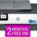 HP OfficeJet Pro 8025e All-in-One Inkjet Wireless Printer Copier Scanner Fax 35 Page ADF Two-Sided 2.7-inch Touchscreen PC Phone Tablet Printers for Home Use Office, Multifunction 1K7K3A (Gray)