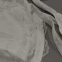 JenPen White Bonnet Women Colonial Hat Mob Bonnets Straw Handmaids Cosplay Halloween Costume Lace with Adjustable Straps (Large)