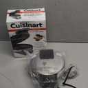 Cuisinart Waffle Maker, 1250W Round Classic Waffle Iron, 5-Setting Adjustable Browning Control, WMR-CANAS, Brushed Stainless