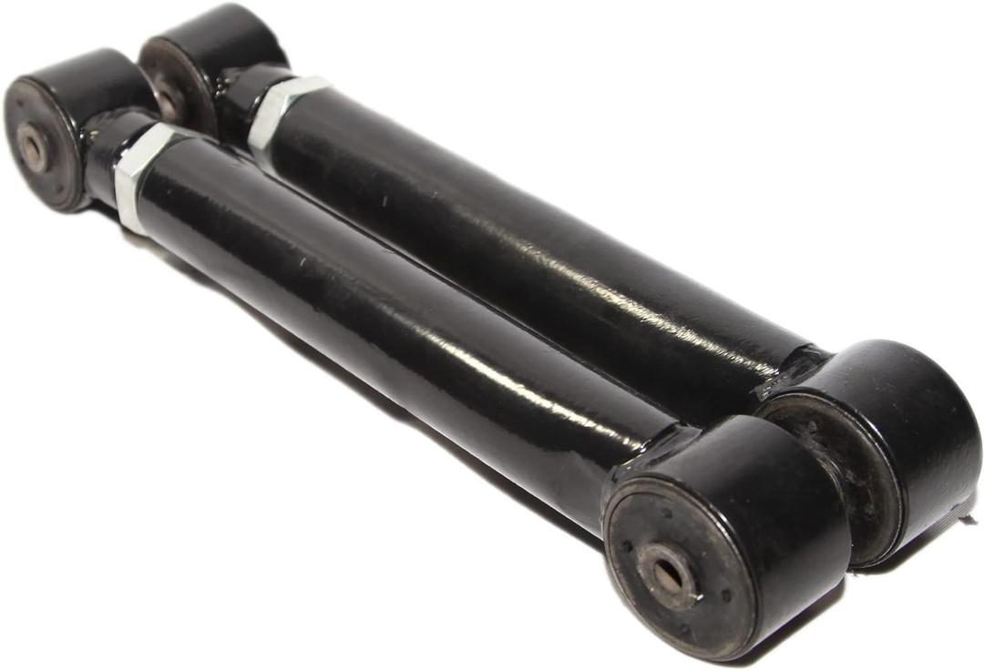 Adjustable Rear Upper Control Arms for Jeep Wrangler TJ 1998-2006 and Grand Cherokee ZJ 1993-1998 - 1 Pair (Black)