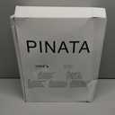 Large Witch Pinata (24.4 X 12.4 X 3 In) | Pumpkin Halloween Piata - Trick-or-Treating Party Kit with Stick, Blindfold, Rope for Kids' Party & Spooky Theme Celebrations