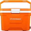 EchoSmile Portable Cooler 20L/21qt, Outdoor Insulated Ice Chest Box (Orange)