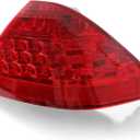 Tail Light Assembly Fit for 2006 2007 Honda Accord Sedan TailLight Lamp 33501SDAA32 (Right Passenger Side)