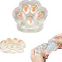 Giant Taba Squishy Cat Paw - Carrot Big Taba Squishies for Stress Anxiety Relief & Desk Decor- Jumbo Soft Fidget Toys for Adults Gift - Slow-Rise Squeeze Cute Taba Squishies Sticky