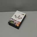 Electric Salt and Pepper Grinder set of 2, Automatic Salt and Pepper Mill Grinder, Adjustable Roughness, Battery Powered with Blue LED Light, Stainless Steel with One Hand Operation (Sliver)