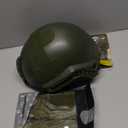 TacSnake Tactical Airsoft Paintball Fast Helmet with Helmet Cover, PJ Type Tactical Multifunctional Protective NVG Mount (Medium, Olive Drab)