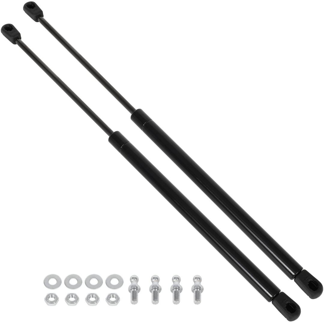 SCITOO C1604154 15" Universal Lift Supports Gas Springs Shock Struts 2pcs for Basement Floor Door RV Bed Window Camper Shell Truck Cap Tool Box Lid Boat Hatch Lid Truck Box Storage Box Lid