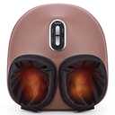 Nekteck Shiatsu Foot Massager Machine with Soothing Heat, Deep Kneading Therapy, Air Compression, Improve Blood Circulation and Foot Wellness,Relax for Home or Office Use(Brown)