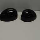 Cakievro Car Side Mirror Covers Rearview Door Wing Mirror Caps for MINI Cooper R50 R53 2001-2008 R52 2004-2007