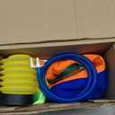 Herding Ball for Dogs, 22'' Dog Training Balls with Straps for Australian Shepherd, Border Collie, Cattle Dog, Large Breed, Horses Outdoor Play