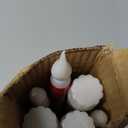 6 Pcs Halloween Flameless Taper Candles 11 Inch Long Red White Battery Operated LED Bloody Candles Haunted Table Centerpiece for Holiday Party Table Decor