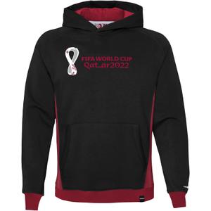 Outerstuff Kids' FIFA World Cup Premium Fleece Hood (Small, Black)