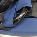 2pcs Stadium Seat for Bleachers with Back SupportPortable Bleacher Chairs with Back and CushionIncludes Shoulder Strap and Cup Holder (Navy,2 Pack)