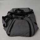 Garment Bags for Travel - Convertible Carry on Garment Duffle Backpack with Shoe Compartment, Canvas Grey