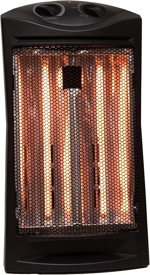 ProFusion Infrared Quartz Heater Black