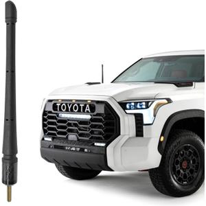 Antennas for Toyota Tundra (2000-2025) 7 Inch Rubber Antenna Replacement Car Wash-Proof Radio Antenna Truck Antenna ToyotaTundra Accessories Carbon Fiber