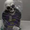 JOYIN Halloween Decorations Outdoor Graveyard Tombstone, Glow Skeleton Gravestone 16.5" 3D Plastic LED Tombstone Scary Haunted House Decor for Yard Garden Party Outside Lawn