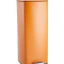 Garvee 8 Gallon Trash Can for Kitchen, Step Garbage Can, Orange