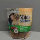 Milo's Kitchen Beef Sausage Slices with Rice Dog Treats, 18 Ounce (Pack of 4), BB Date 06/28/2026