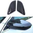 Rifoda For Civic Carbon Fiber Full Coverage Rear View Mirror Cover for Honda 10th gen Civic 2016 2017 2018 2019 2020 2021 Car Door Side Mirror Cover Trims ABS Material