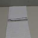 CARRIE HOME Light Blue Boho Striped Pillow Covers 18x18 Farmhouse Outdoor Pillow Covers Blue Room Decor for Couch Sofa Bedroom Set of 2