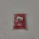 Red Acrylic Heart, 120Pcs Heart Gems Reusable Love Heart Ornaments 0.9 Inch Translucent Hearts Shaped Crystal Gems for Vase Filler DIY Crafts Table Scatter Home Wedding Birthday Decorations