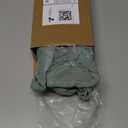 Blissful Diary Muslin Nursing Cover for Breastfeeding, Breathable Breastfeeding Cover up with Arch Neckline for Women, Nursing Apron (Roman Green)